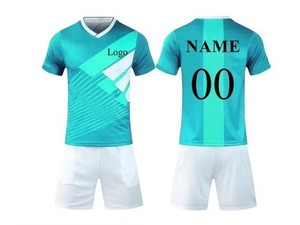 ชุดยูนิฟอร์มฟุตบอลสำหรับผู้ใหญ่ระดับพรีเมียม – เสื้อเจอร์ซีย์คอวีผ้าโพลีเอสเตอร์ระบายอากาศได้ดีและแห้งเร็ว - Product Image 4