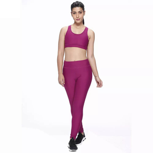 Custom Logo Bra Yoga Pants High Quality Gym Sportswear Fitness Women Workout Sports Yoga <b>Sets</b> with Shorts 2 Piece <b>Set</b> - Product Image 3