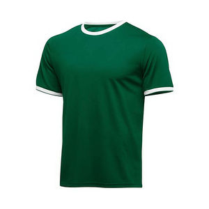 Tenues de tennis pour hommes de qualité supérieure, séchage rapide, anti-UV, tissu 100% polyester, confortables, respirantes, chemise et short, logo sur le devant - Product Image 2