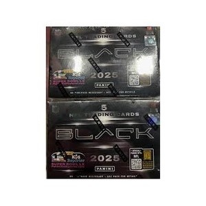 กล่องการ์ดสะสมฟุตบอล Panini' Black ของแท้ ปี 2025 - Product Image 2