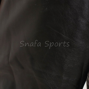 Shorts en cuir pour hommes de haute qualité, personnalisables avec logo, pour la gym et l'entraînement, avec poches, 100% cuir, vente en gros. - Product Image 5