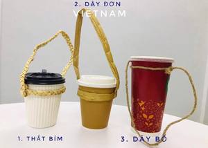 Portavasos de Bambú Natural – Elegante Portavasos para Bebidas - Product Image 3