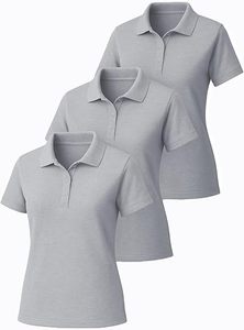 Chemises décontractées d'été pour femmes Altr Brothers en gros, avec logo personnalisé imprimé, 100 % coton, tissu maillé respirant et séchage rapide - Product Image 2