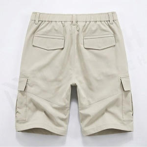 Shorts cargo personnalisés en coton pour hommes et garçons, style décontracté, avec poches, streetwear, grandes tailles, vêtements décontractés longs, vêtements de qualité supérieure - Product Image 2