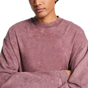Sudadera para Hombre con Lavado Ácido de Alta Calidad Hecha en Pakistán, Precio Económico al por Mayor - Product Image 4