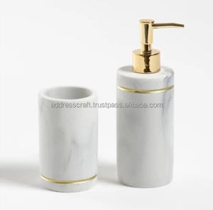 2025 Venta caliente juego de baño de mármol de lujo para el hogar Hotel restaurantes uso último juego de baño moderno fiesta de boda usado - Product Image 2