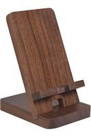 Support de téléphone portable en bois de qualité supérieure, élégant support de smartphone en bois pour bureau, table, accessoires de bureau et de maison