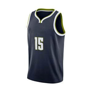 Camiseta de Baloncesto Personalizada con Transferencia Térmica, Transpirable, Antibacteriana, de Secado Rápido, Talla Grande, Unisex, Manga Corta, Servicio OEM - Product Image 2