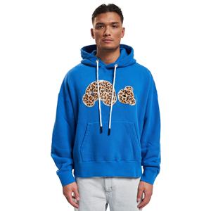 Sweat à capuche en chenille à épaules tombantes pour hommes Sweat à capuche personnalisé de haute qualité en coton mélangé Pull à capuche pour homme - Product Image 3