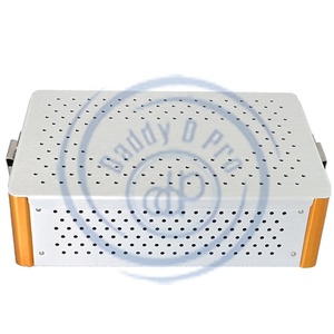 DADDY D PRO Boîte de désinfection en acier inoxydable et aluminium pour instruments chirurgicaux CE ISO - Product Image 1