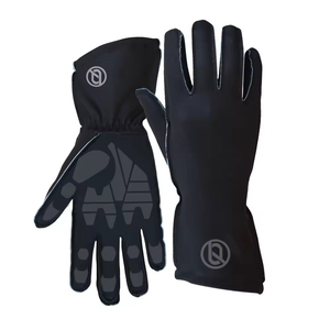 Guantes de cuero para mujer, elegantes, con diseño de medio dedo, guantes de cuero para conducir, sensación suave, diseño de muñeca ajustable, guantes para conducir - Product Image 3