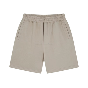 Vente en gros de shorts pour garçons en coton éponge 100% vierge taille courte avec cordon de serrage personnalisé Shorts de gymnastique respirants Shorts en coton - Product Image 5