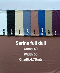 Tissu Popeline de Lin Pur Mat Léger Prêt à l'emploi 60 GSM 58 Pouces de Large Matière Tissée Naturelle Douce pour Vêtements d'Été et Draperies - Product Image 3