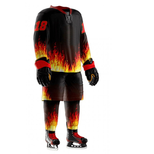 Top Trendy Sublimation Sports Wear Printed Ice Hockey Uniform High Quality Affordable Price Ice Hockey Uniform - Product Image 5
