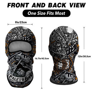 Cagoule tactique respirante camouflage intégral personnalisée pour la chasse, le ski et le CS – Protection Dri-Fit - Product Image 4