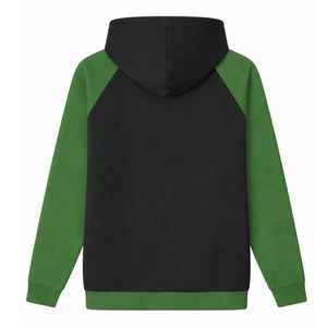 Sweat à capuche noir à manches raglan Iota Phi Lambda Sorority, année de fondation 1929, manches vert émeraude, vêtements à lettres grecques, haut pour femme - Product Image 6