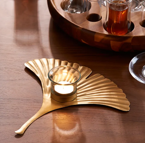 Portavelas de latón con acabado metálico para velas de té, para bodas, eventos festivos, moderno y decorativo, para decoración del hogar, para mesa. - Product Image 6