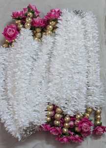 Guirlande décorative de marguerites artificielles avec pompons, style Art Déco, pour anniversaire, mariage, Mandap, scène, fête, festival, événement, maison, Diwali - Product Image 5
