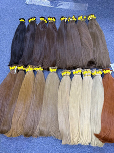 Extensions de cheveux Nasa Hair Bac Ninh, cheveux vietnamiens vierges, cheveux en vrac, double trame, 60 cm, qualité supérieure, super double trame - Product Image 5
