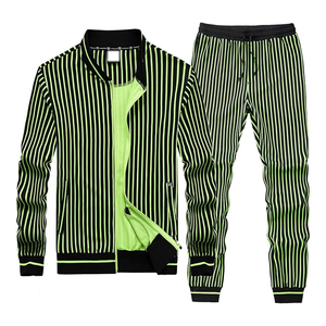 Men's Custom 2-Piece Cotton Tracksuit | Premium Heat Press Graphic Streetwear <b>Set</b> - Product Image 3