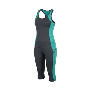 <b>Women's</b> Athletic / Thermal Activewear Set Set Solid Color Quick Dry Full Sleeve Crop Top and Leggings Yoga Gym Sets - Product Image 1