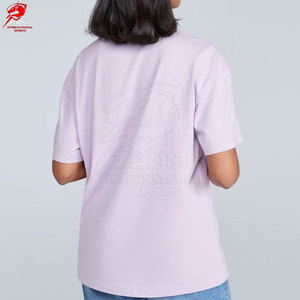 เสื้อยืดแฟชั่นเข้ารูปแบบลำลองสำหรับผู้หญิงเสื้อยืดผ้าฝ้ายระบายอากาศได้ออกแบบได้เองสำหรับผู้ใหญ่ - Product Image 2