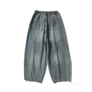 Premium Baggy <b>Jeans</b> Oversized Fit <b>Soft</b> Denim Fabric Modern Baggy <b>Jeans</b> Fashion Apparel Private Label Streetwear <b>Jeans</b> - Product Image 5