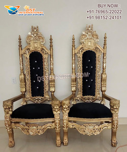 Luxury Solid Teak Wood <b>Accent</b> <b>Chairs</b> <b>for</b> Lobby Area Designer Handmade Wooden <b>Chair</b> <b>for</b> Home Luxury Lounge <b>Chair</b> <b>for</b> <b>Living</b> <b>Room</b> - Product Image 3