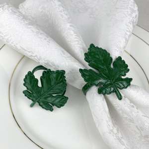 Anillos de Servilleta de Metal de Lujo para Decoración de Mesa de Comedor, Elegantes Porta Servilletas para el Hogar, Hotel y Bodas - Product Image 5