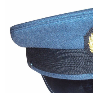 High Quality Scarlet Red Marching Band <b>Cap</b> Beret Plume Hackle <b>Plain</b> Daily Use 100% Wool Four Seasons Wholesale Officers <b>Cap</b> - Product Image 6