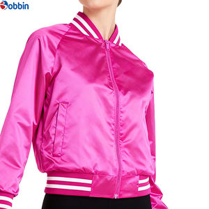Vestes de sport en satin pour femmes BOBBIN INDUSTRIES - Coupe-vent et séchage rapide, manteau d'hiver avec fermeture éclair - Product Image 2