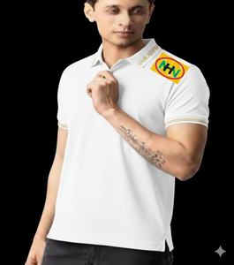 Camisa Personalizable de Poliéster/Algodón para Hombre, de Alta Calidad, Formal, Transpirable, de Secado Rápido, con Logotipo Bordado, Unisex, Manga Corta, con Diseño de Puntos - Product Image 6