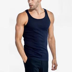 Débardeur de musculation personnalisé respirant en maille pour homme, col en V, polyester/coton, pour la gym et l'entraînement, fournisseur OEM en gros - Product Image 6