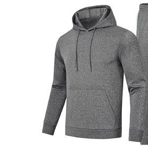 Nouvel ensemble de survêtement tendance 2026, 2 pièces, veste coupe-vent, survêtement pour homme, tissu 100% coton - Product Image 3