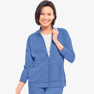 Blouse d'infirmière personnalisée au design tendance, en polyester respirant, prix d'usine, vente en gros, pour femmes - Product Image 5