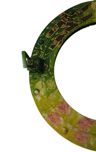 Espejo de Pared con Marco de Aluminio Fundido a Mano, Estilo Pirata, con Diseño de Ojo de Buey de Barco Náutico Verde, para Baño, Sala de Estar, Decoración Costera - Product Image 4