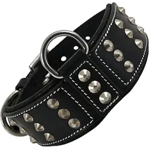 ปลอกคอสุนัขหนังหนาพร้อมแผ่นรองนุ่มคุณภาพเยี่ยม - Product Image 2