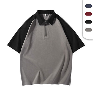 Polo en coton personnalisé avec logo, confortable, respirant, de type classique, pour le sport, le golf, le travail, uniforme - Product Image 1
