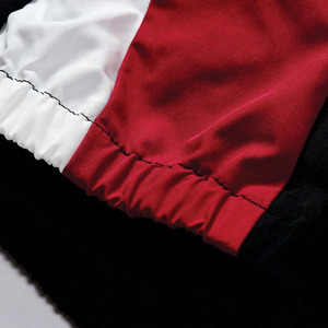 เสื้อแจ็คเก็ตวินด์เบรกเกอร์ไนลอนสีสันตัดกันแบบสั่งทำขายส่งสำหรับทุกเพศ สไตล์สตรีทแวร์ ซิปแบบรูดขึ้น-ลง กันน้ำ กันลม ผลิตตามแบบ OEM แบบกลับด้านได้ เสื้อแจ็คเก็ตผู้ชาย - Product Image 3