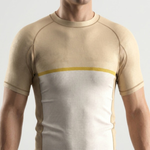 Men's MMA Rash Guard Short Sleeve Color Blocked <b>Compression</b> <b>Shirt</b> UPF50+ UV Protection Quick Dry Spandex Polyester - Product Image 3