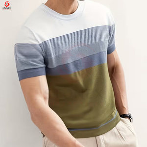 Nueva Camiseta Informal de Verano para Hombre, Estilo Urbano, Cuello Redondo, Corte Regular, Manga Corta - Product Image 2