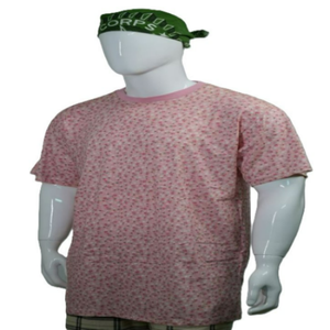 T-shirt col rond 100 % coton de haute qualité, orange, pour homme, avec logo personnalisé imprimé sur le devant, décontracté, tricoté, délavé, couleur unie, taille US, écologique - Product Image 3