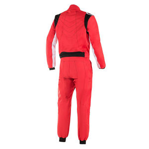 ชุดแข่งรถมอเตอร์ไซค์แขนยาวสีแดงสำหรับผู้ชาย ป้องกันไฟ ทนทานทุกฤดู - Product Image 4