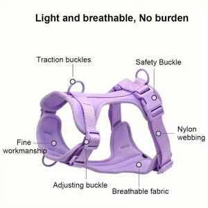 Arnés para perro de alta calidad, estilo táctico, impermeable, personalizado OEM - Product Image 2