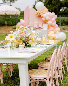 Chaises en rotin faites à la main pour enfants, idéales pour la location événementielle, les anniversaires d'enfants, les mariages, les fêtes rustiques et la décoration d'événements. - Product Image 2