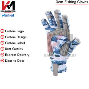 Guantes de Pesca Duraderos OEM para Agua Salada y Agua Dulce, Guantes de Pesca de Dedo Completo al por Mayor, Suministro de Fábrica OEM - Product Image 4