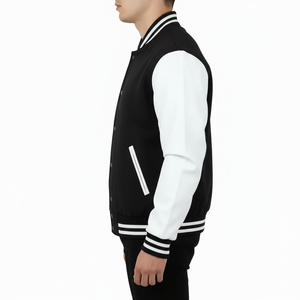 Chaqueta Universitaria Personalizada, Suave, Cómoda, Cálida, Tejido de Alta Calidad, Perfecta, Relajada, Cómoda, Unisex, Servicio OEM - Product Image 3