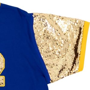 เสื้อยืดแขนสั้นผู้หญิง Sigma Gamma Rho ประดับเลื่อมวิบวับ ดีไซน์ลำลองทันสมัย เสื้อแฟชั่นสั่งทำได้ ขายส่ง - Product Image 4