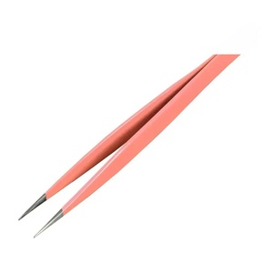 Pinzas para Cejas Modernas y Ecológicas de Acero Inoxidable con Punta Puntiaguda - Product Image 1