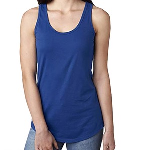 Camiseta de Tirantes para Mujer, Verano, Alta Calidad, Logotipo Personalizado, Ropa Deportiva para Gimnasio, Yoga, Entrenamiento, Tejido Jersey Cómodo - Product Image 4